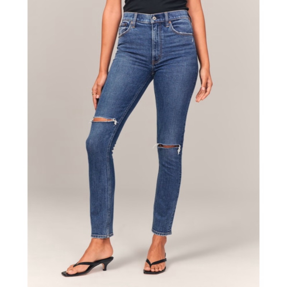 Abercrombie &‎ Fitch Skinny High Rise Jeans NWT